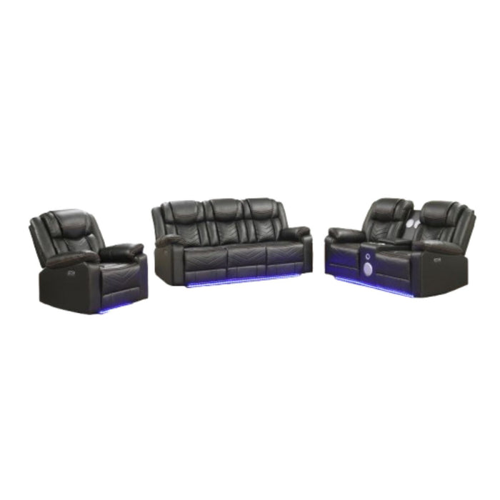 Challenger - LED Power Recliner Set Matrix Furniture Group
