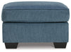 Cashton - Ottoman - Blue Signature Design by Ashley®