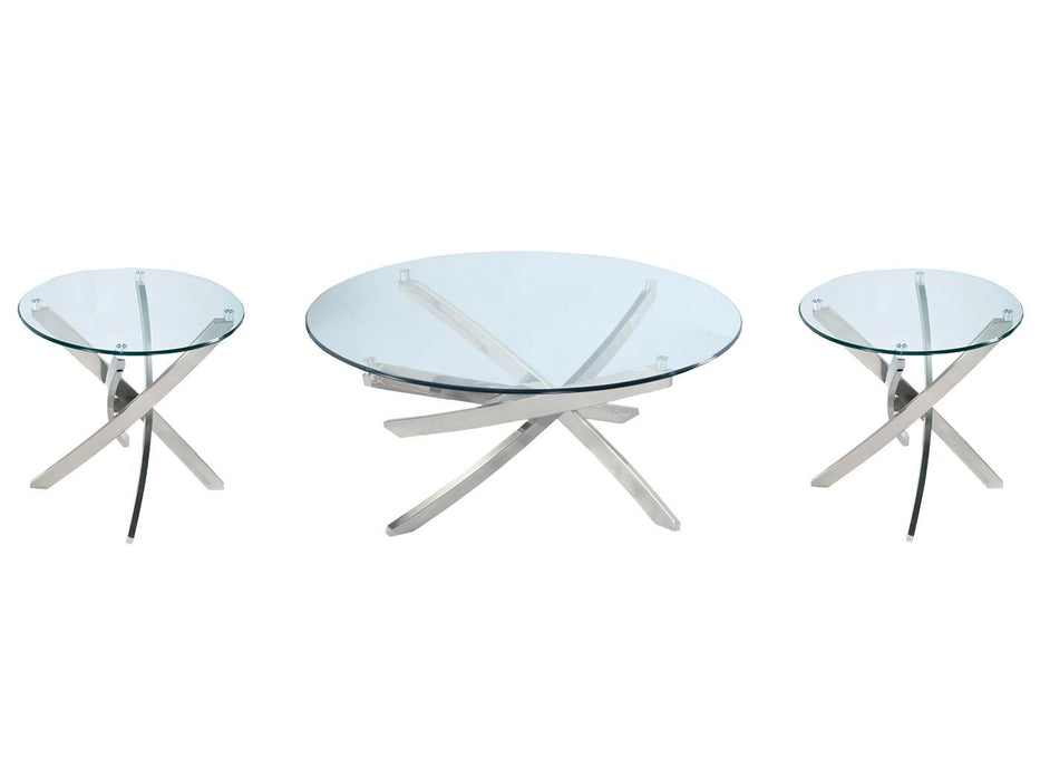 Zila - Round Cocktail Table Set Magnussen Furniture