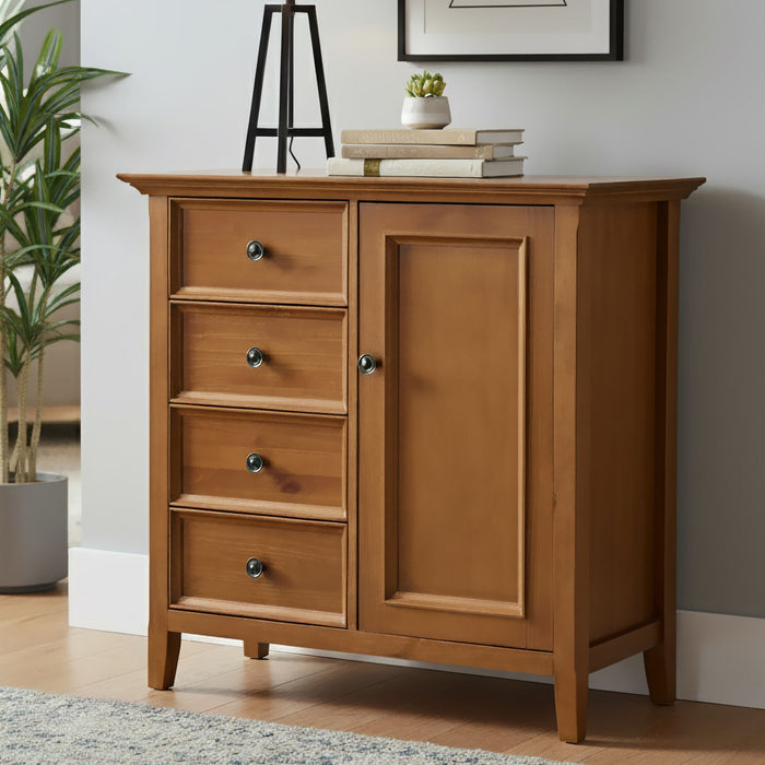 Amherst - Handcrafted Medium Storage Cabinet Simpli-Home