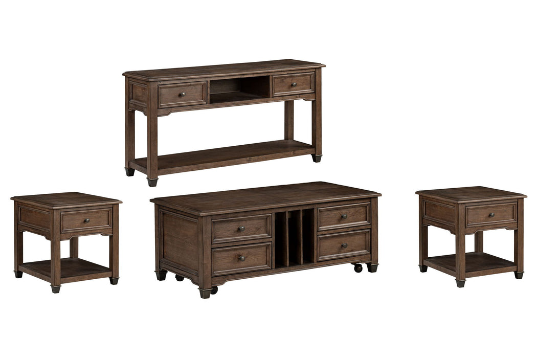 Cormac - Lift Top Storage Cocktail Table Set Magnussen Furniture
