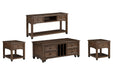 Cormac - Lift Top Storage Cocktail Table Set Magnussen Furniture