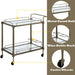 Aditya - Serving Cart - Mirrored & Antique Brass ACME
