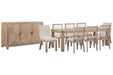 Ainsley - Extendable Rectangular Dining Table Set Magnussen Furniture