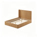 Wave Pattern Headboard Platform Bed Frame Hearth and Haven