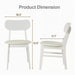 Dining Chairs (Set of 2) - White Home Essentials