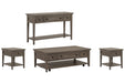 Paxton Place - Rectangular Caster Cocktail Table Set Magnussen Furniture