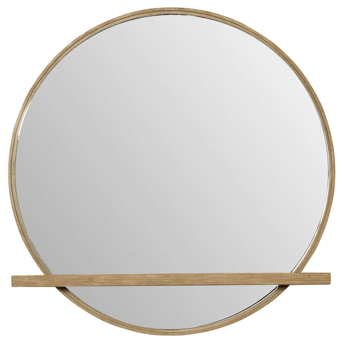 Benson - Round Dresser Mirror Furniture Max
