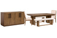 Marcel - Extendable Trestle Dining Table Set Magnussen Furniture