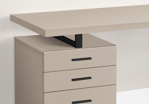 Computer Desk For Home Office, Laptop, Left Right Set Up, Storage Drawers - Beige 8th Street