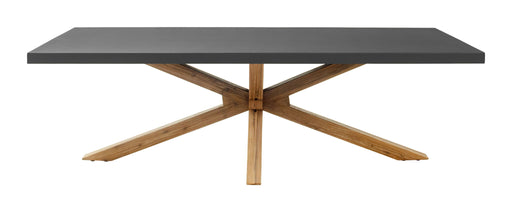 Suan - Outdoor Rectangular Dining Table - Gray Zuo Modern