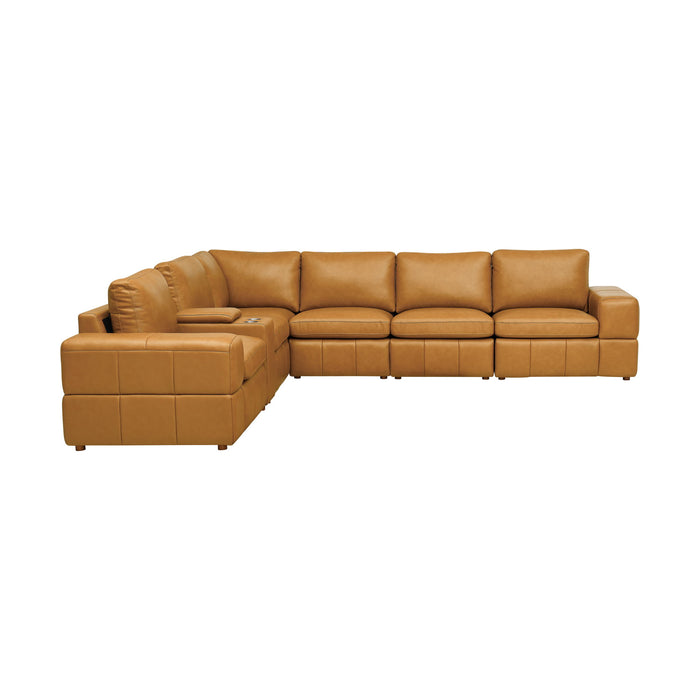 Modular Sectional With Large Square Arms Home Essentials