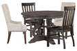 Bellamy - 48" Round Dining Table Set Magnussen Furniture