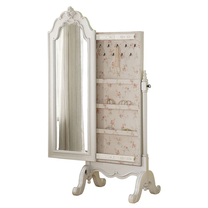 Edalene - Jewelry Armoire - Pearl White ACME