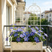Metal Garden Rustproof Trellis For Climbing Plants Outdoor Flower Support Daily Nest