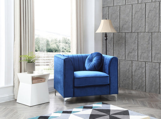 Contemporary Sloped Armchair Glory Furniture