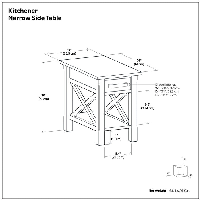 Kitchener - Handcrafted Table Simpli-Home