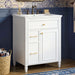 Freestanding Bathroom Vanity With Sink, Soft Close Door, Tip Out Drawer Noble House
