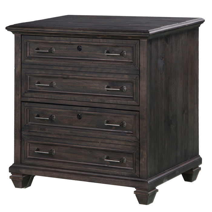 Sutton Place - Lateral File - Weathered Charcoal Magnussen Furniture