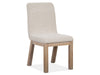 Ainsley - Upholstered Host Side Chair (Set of 2) - Cerused Khaki Magnussen Furniture