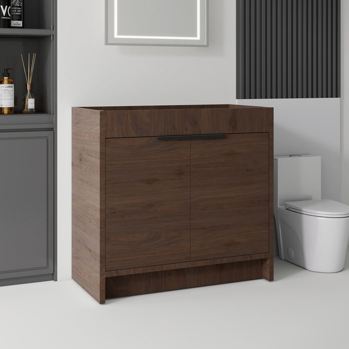 Freestanding Bathroom Vanity Cabinet With Soft Close Doors, Cabinet Only Home Essentials