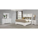 Bedroom Set With LED Lighting And Carved Moldings Furniture Max