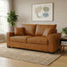 2 Seater Sofa, 2 Throw Pillows For Living Room Home Essentials