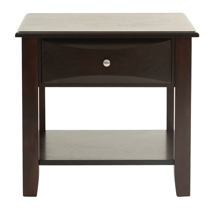 Simple Style Table With Shelf Home Essentials