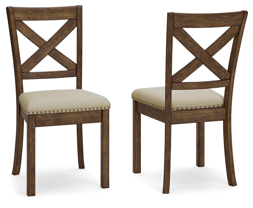 Moriville - Dining UPH Side Chair (Set of 2) - Beige Signature Design by Ashley®