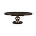 West Kensington - Oval Dining Table - Medium Espresso Michael Amini