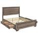 Queen Storage Bed With Underbed Drawers - Brown Furniture Max