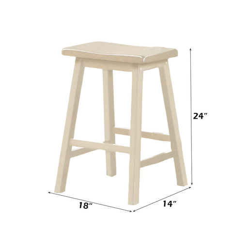 Nyssa - 3 Piece Counter Height Set - Buttermilk ACME