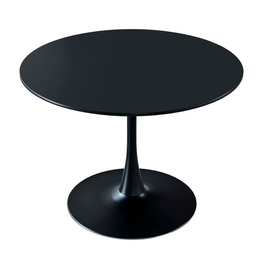 Mid-Century Tulip Dining Table With Round Top Home Essentials