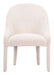 Domo - Dining Chair - White / Ivory Zuo Modern