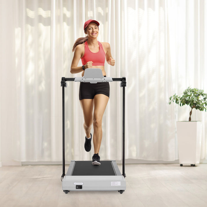 Treadmills For Home, Treadmill With LED For Walking & Running - Gray