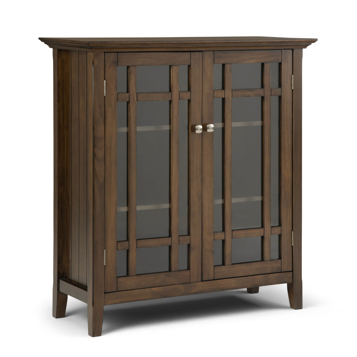 Bedford - Medium Storage Cabinet - Rustic Natural Aged Brown