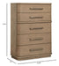 Thorne - Drawer Chest - Amber Brown Magnussen Furniture