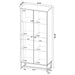 Gunderson - 8 Shelf Accent Cabinet - Oak Furniture Max