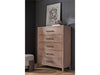 Modern - Cove Drawer Chest - Light Brown Universal Furniture