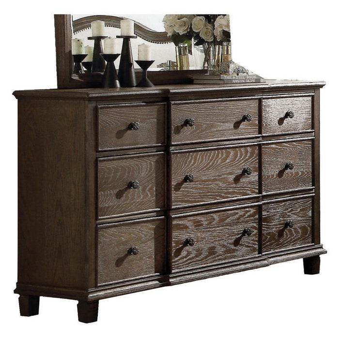 Dresser - Weathered Oak