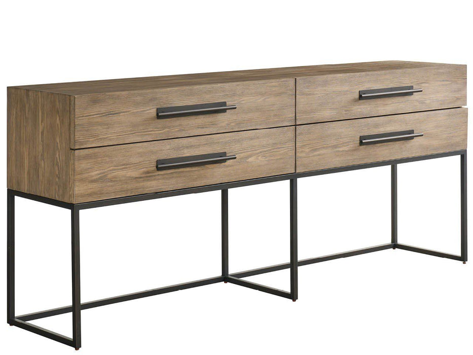 Dwell - Metal Base Console Universal Furniture