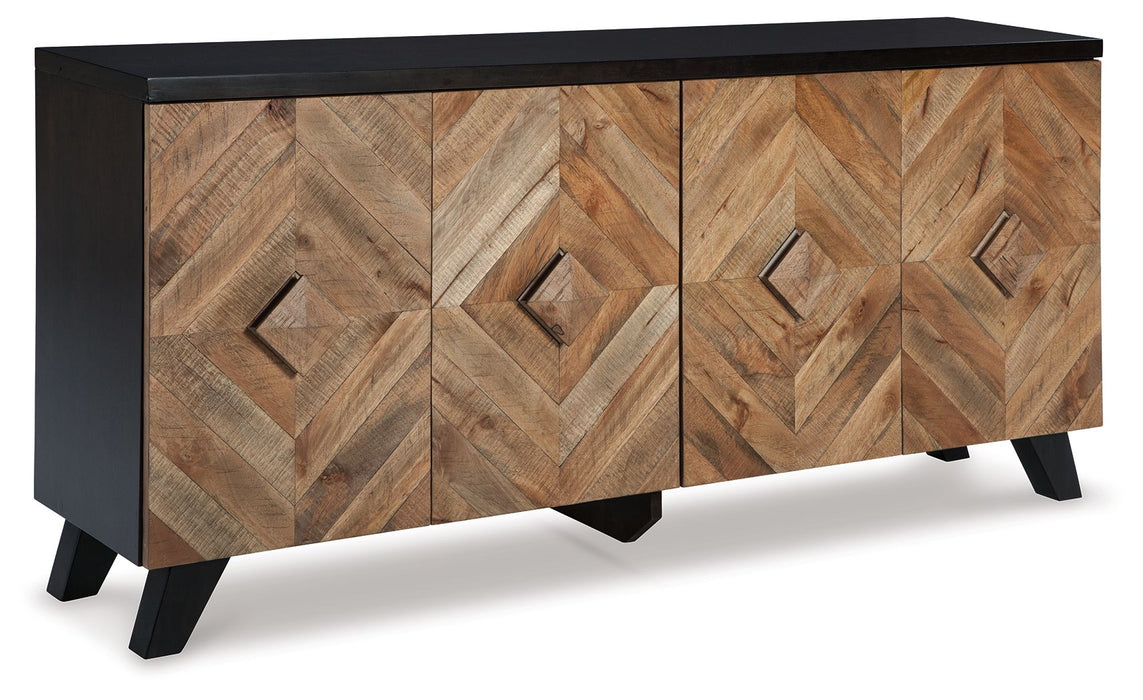 Robin Ridge - Accent Cabinet - Brown / Beige Signature Design by Ashley®
