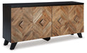 Robin Ridge - Accent Cabinet - Brown / Beige Signature Design by Ashley®
