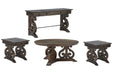 Bellamy - Round Cocktail Table Set Magnussen Furniture