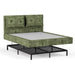 Airframe - Upholstered Bed Frame With Double Layered Upholstered Headboard Home Essentials
