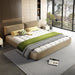 Cloud Bed Frame With Oversized Padded Movable Headboard Home Essentials