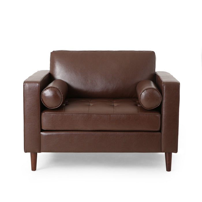 Sophisticated Club Chair With Relaxing Comfor