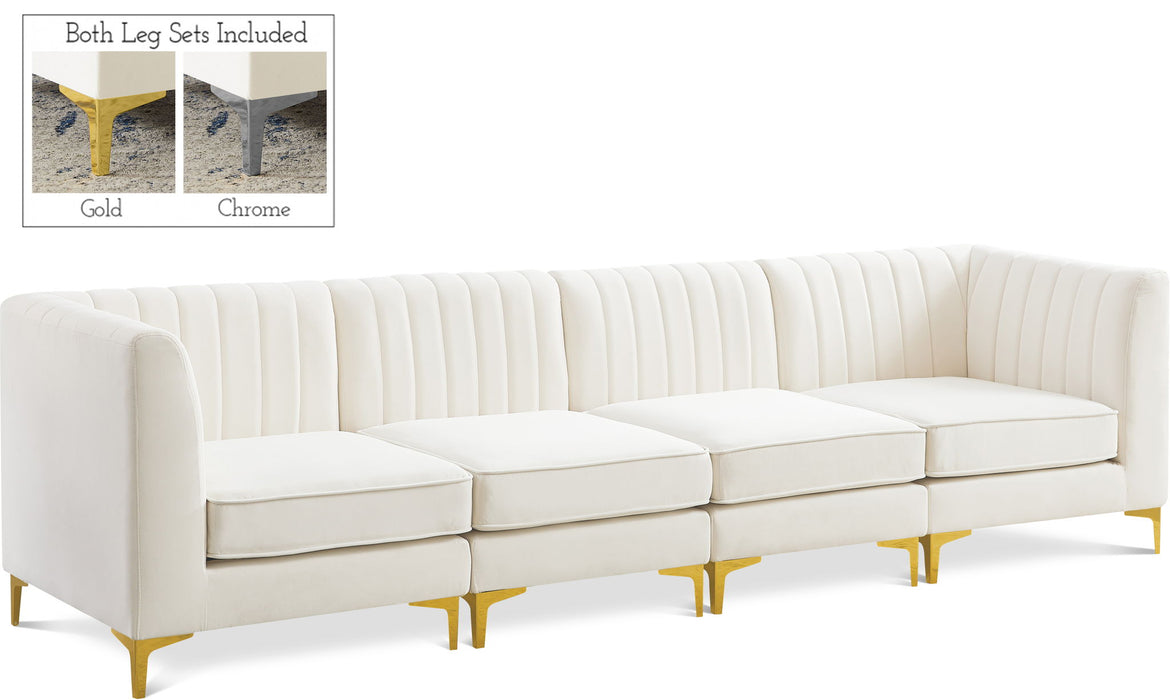 Alina - Modular 4 Seat Sofa Meridian Furniture