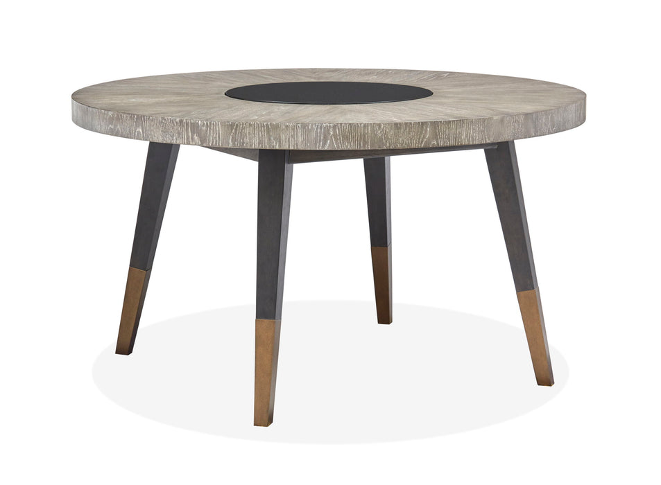Ryker - Round Dining Table - Homestead Brown Magnussen Furniture
