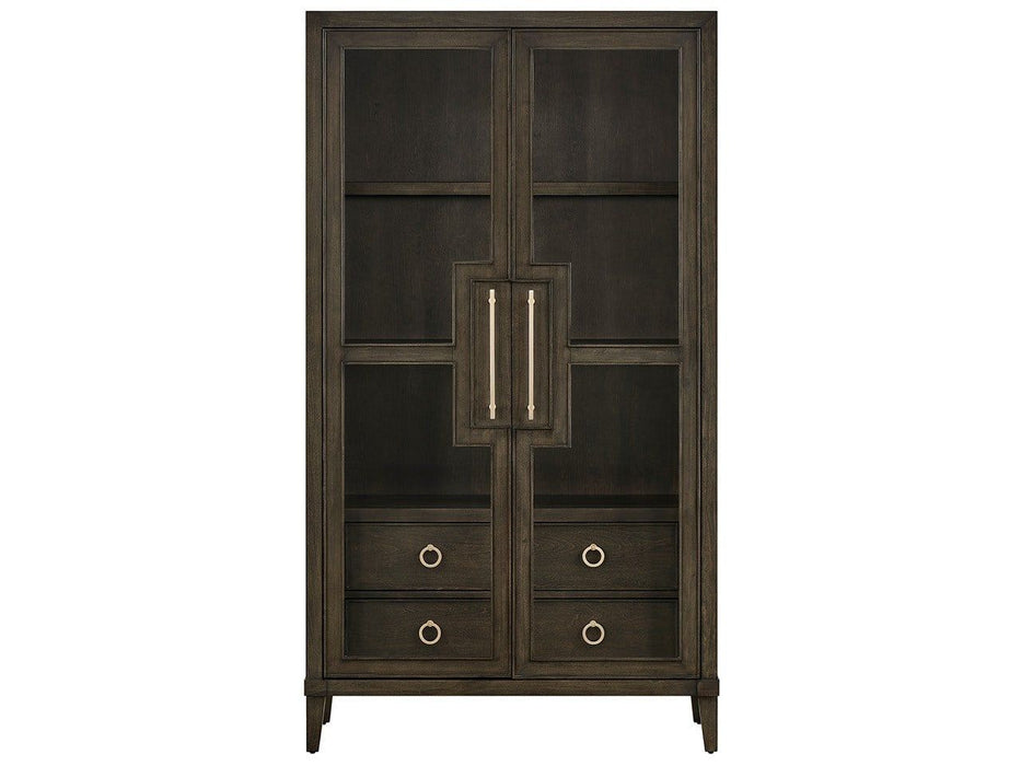 Fenwick - Display Cabinet - Dark Brown Universal Furniture